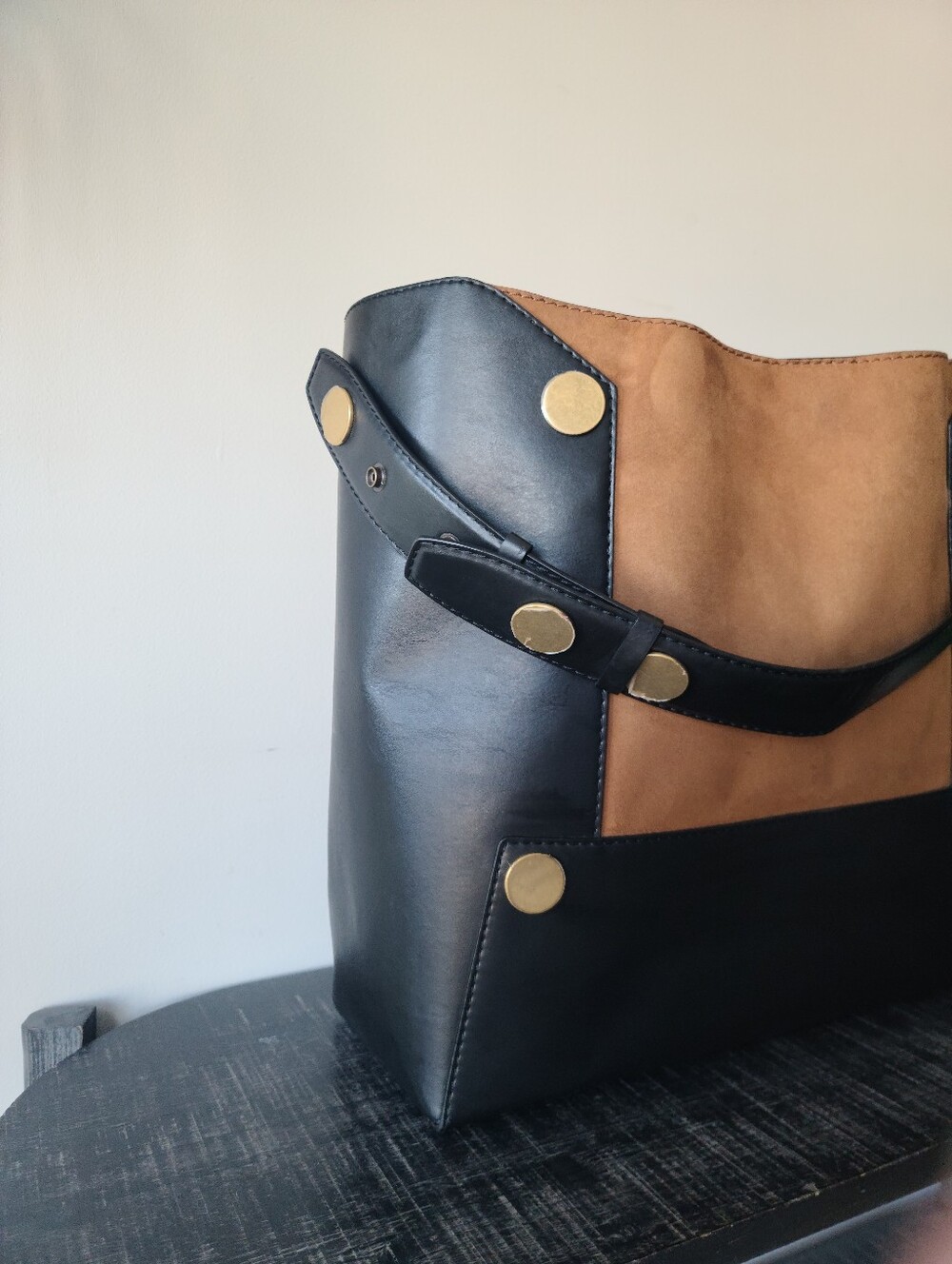 Stella McCartney Two-Tone Stella Popper Bucket Bag - Picture 10 of 13